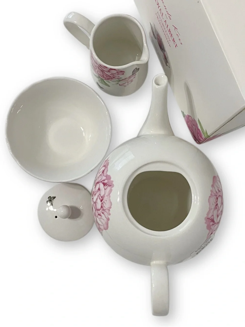 Royal Albert Miranda Kerr Everyday Friendship 3 Piece Porcelain Tea Set Floral